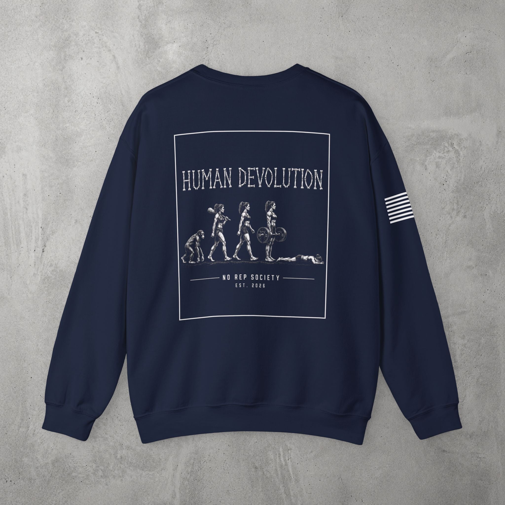 Human Devolution (WOMEN) Crewneck