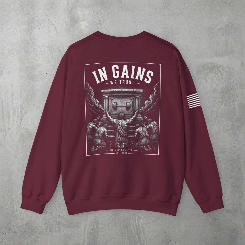 In Gains We Trust Crewneck