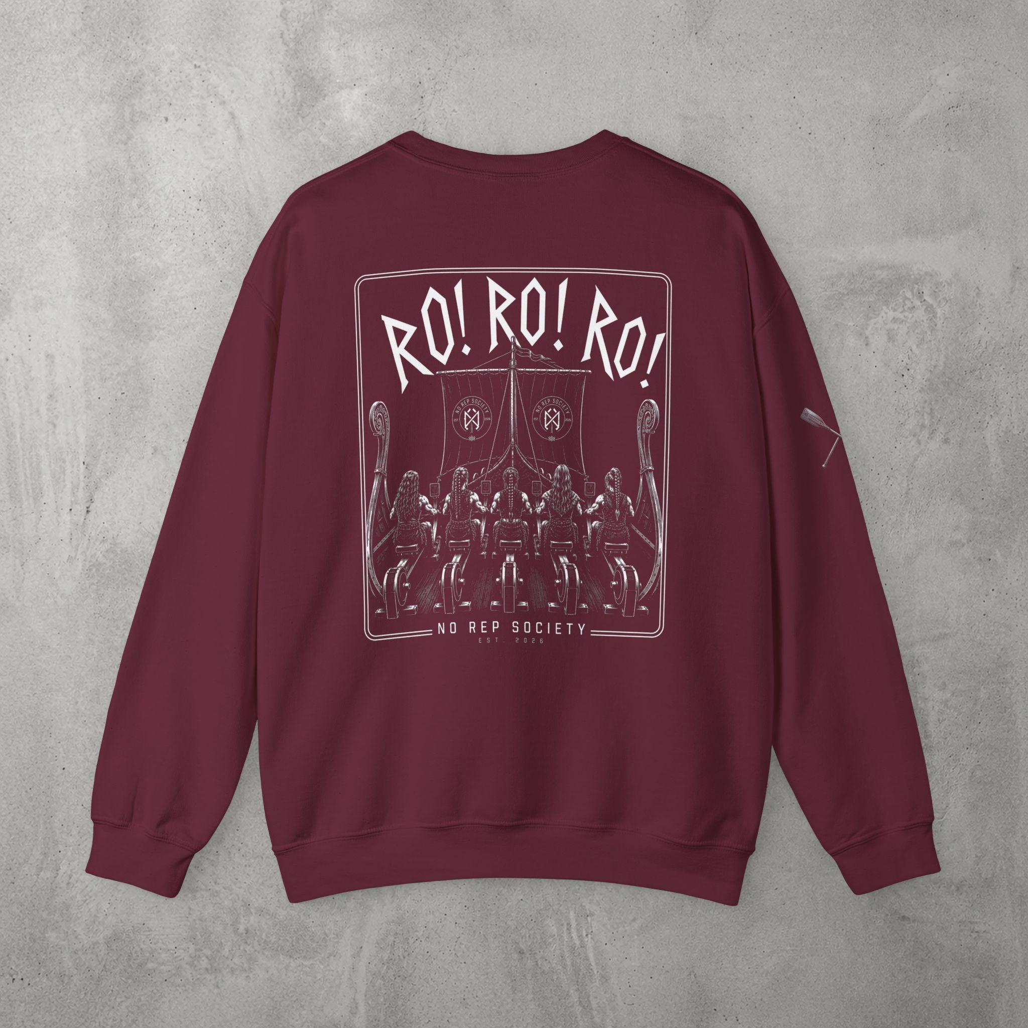 RO! RO! RO! Viking Sweater (Women) - Crewneck Sweatshirt