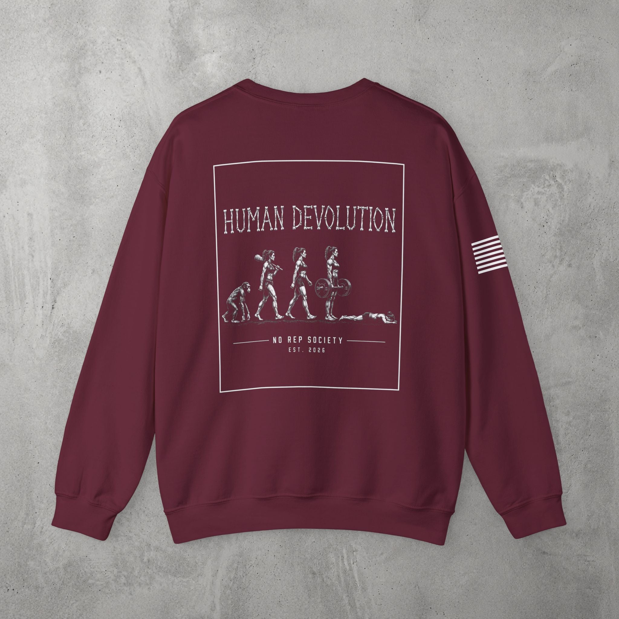 Human Devolution (WOMEN) Crewneck