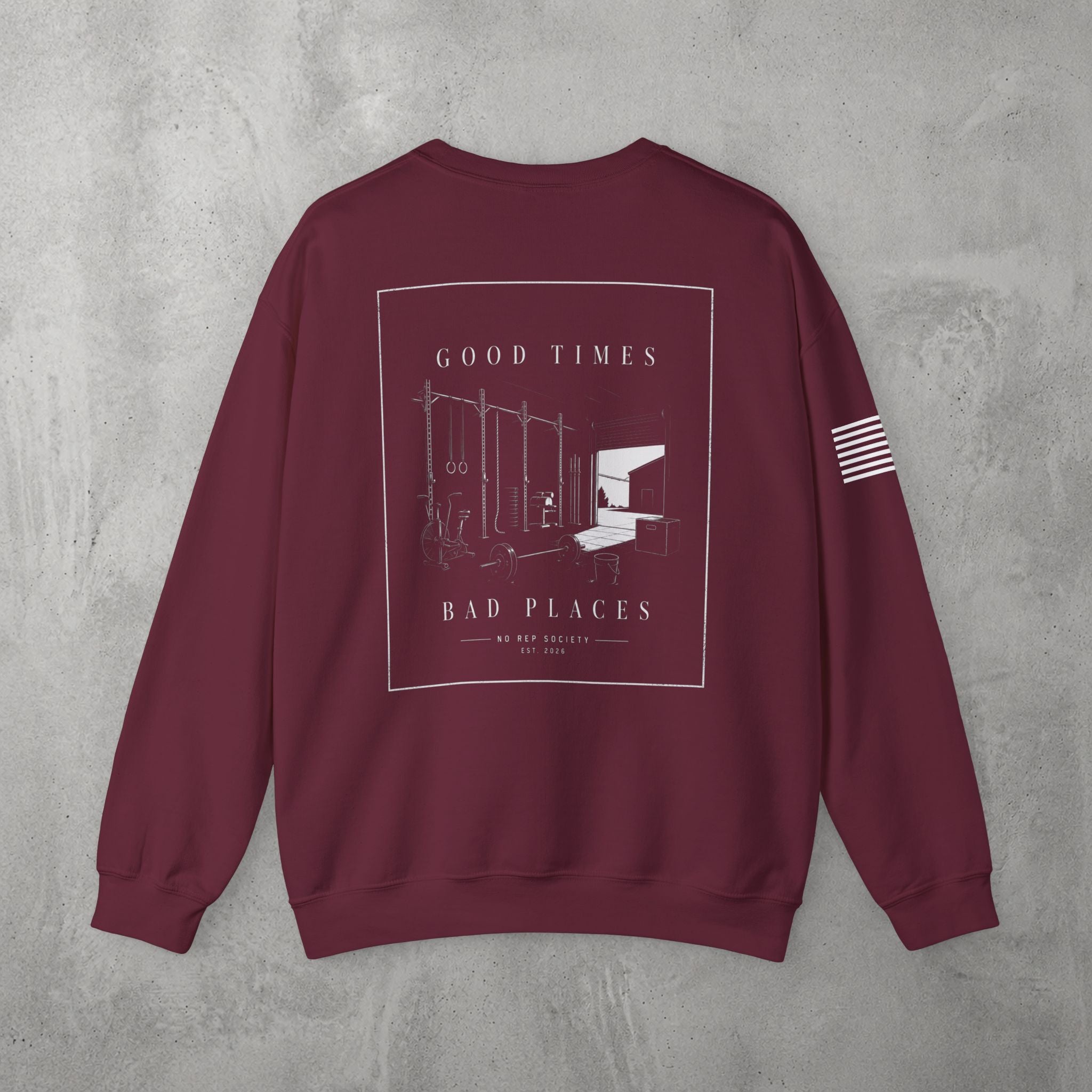 Good Times, Bad Places Crewneck