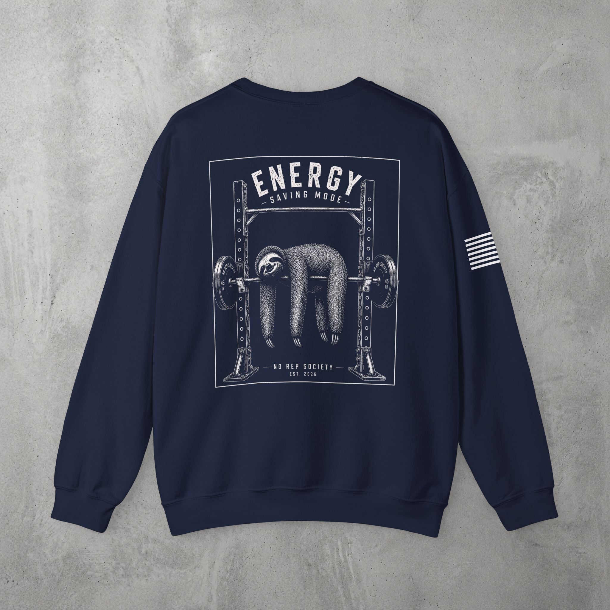 Energy Saving Mode Crewneck