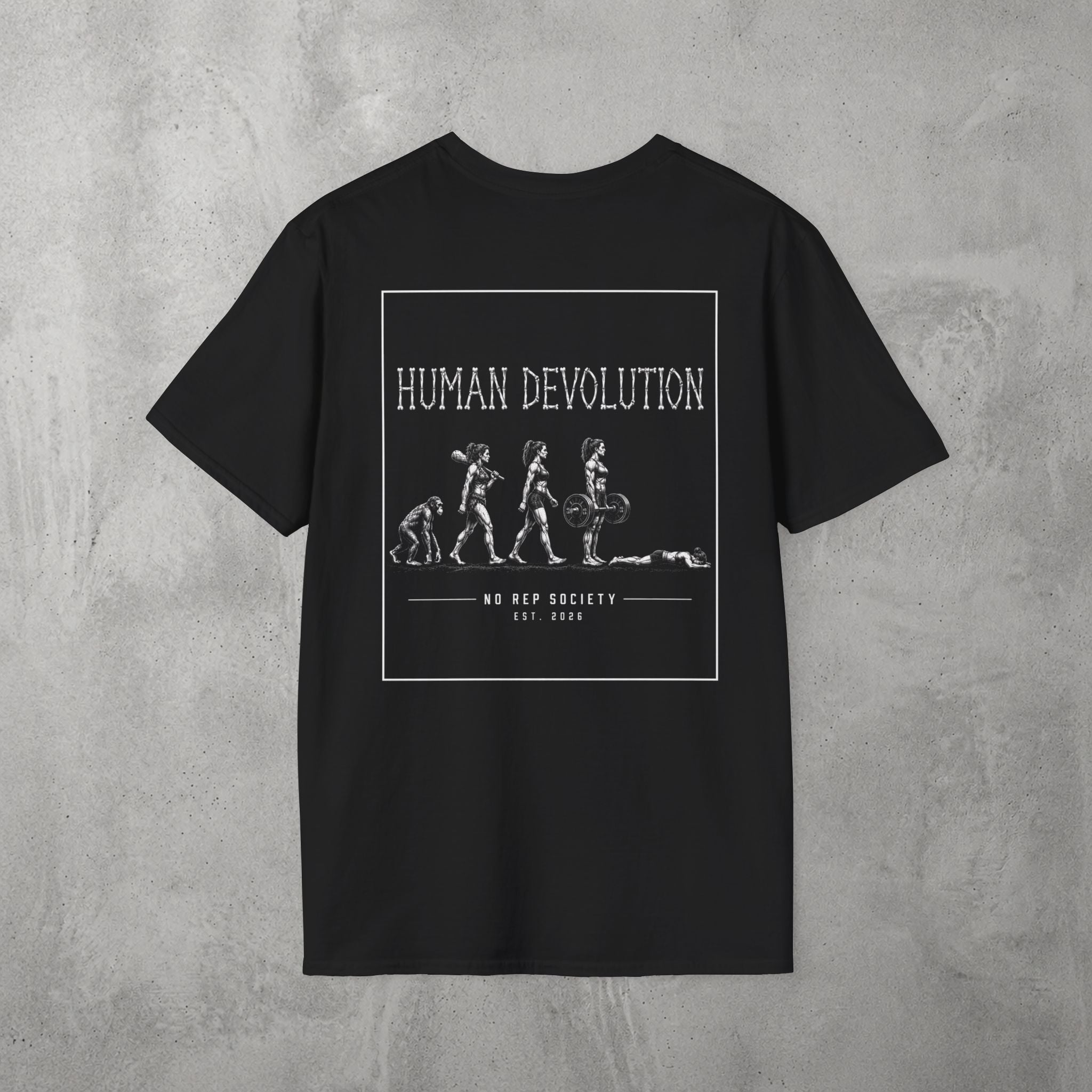 Human Devolution (WOMEN) Tee