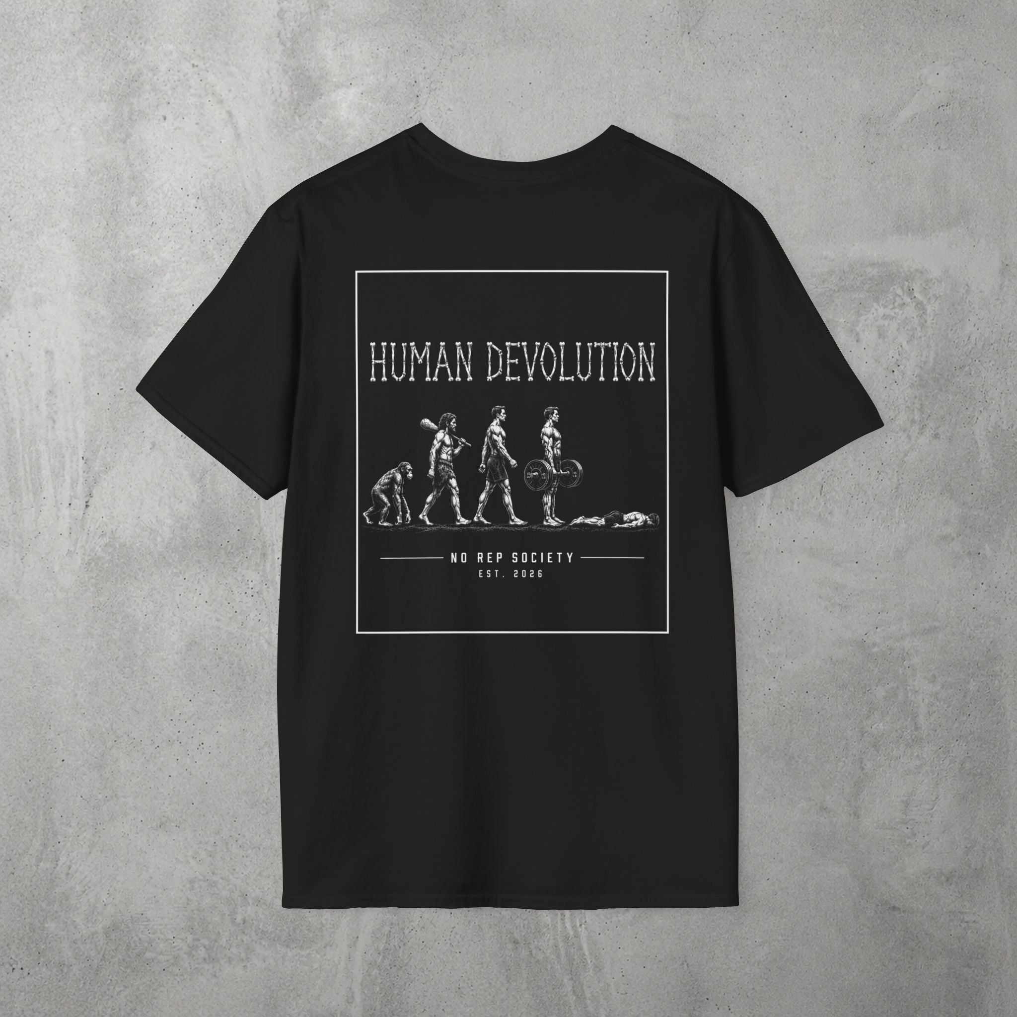 Human Devolution (MEN) Tee